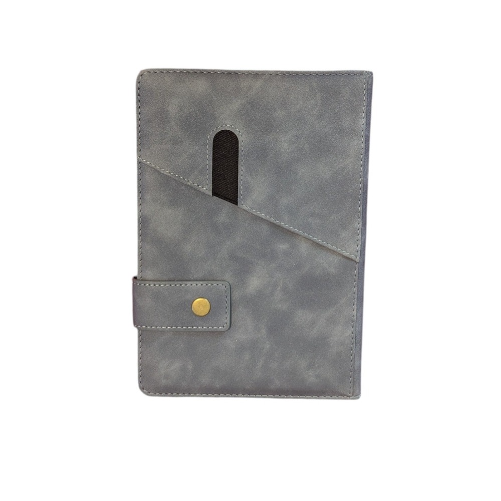 A5 Faux Leather Notebook Hardcover‎ Dairy Calendar Journal Daily Meeting Office